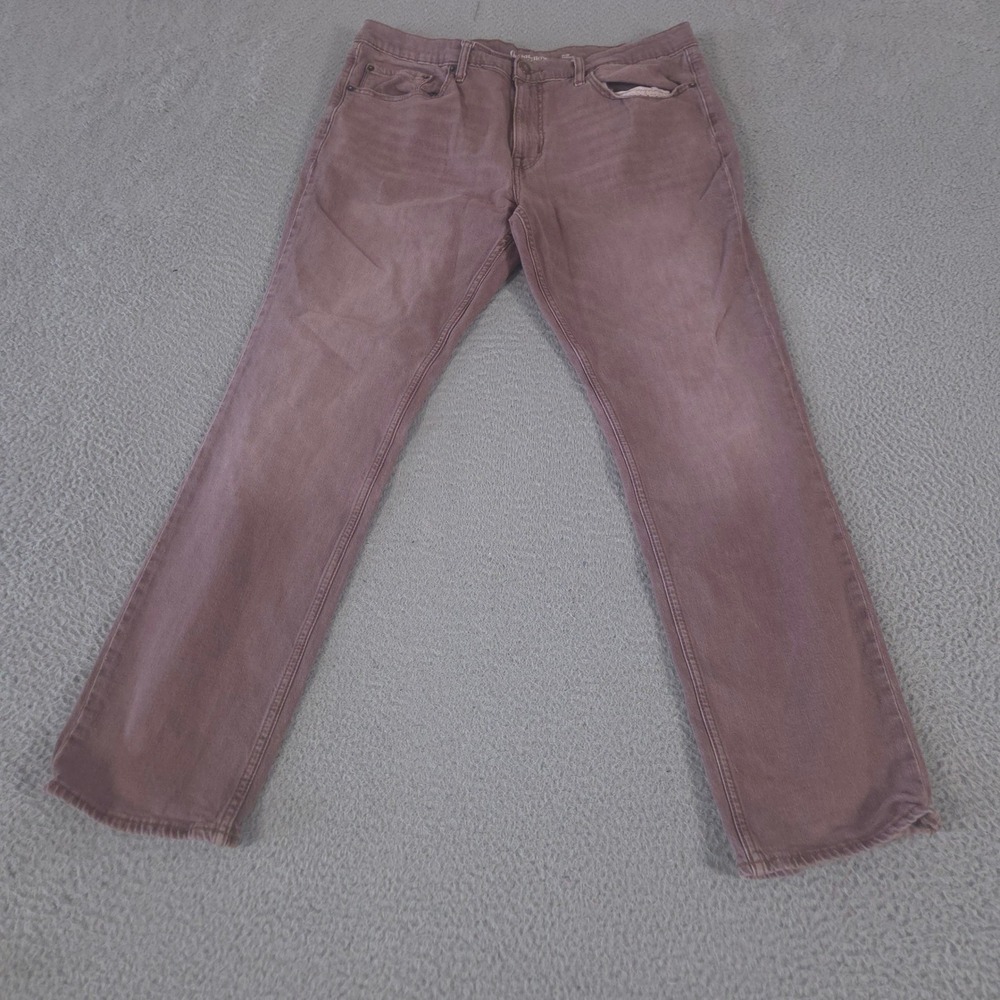 Goodfellow & Co Jeans Mens 38x32 Mauve Slim Fit Cotton Stretch Fair Trade‎ Denim